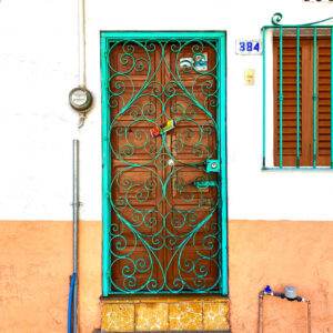 Orange Doorway 1
