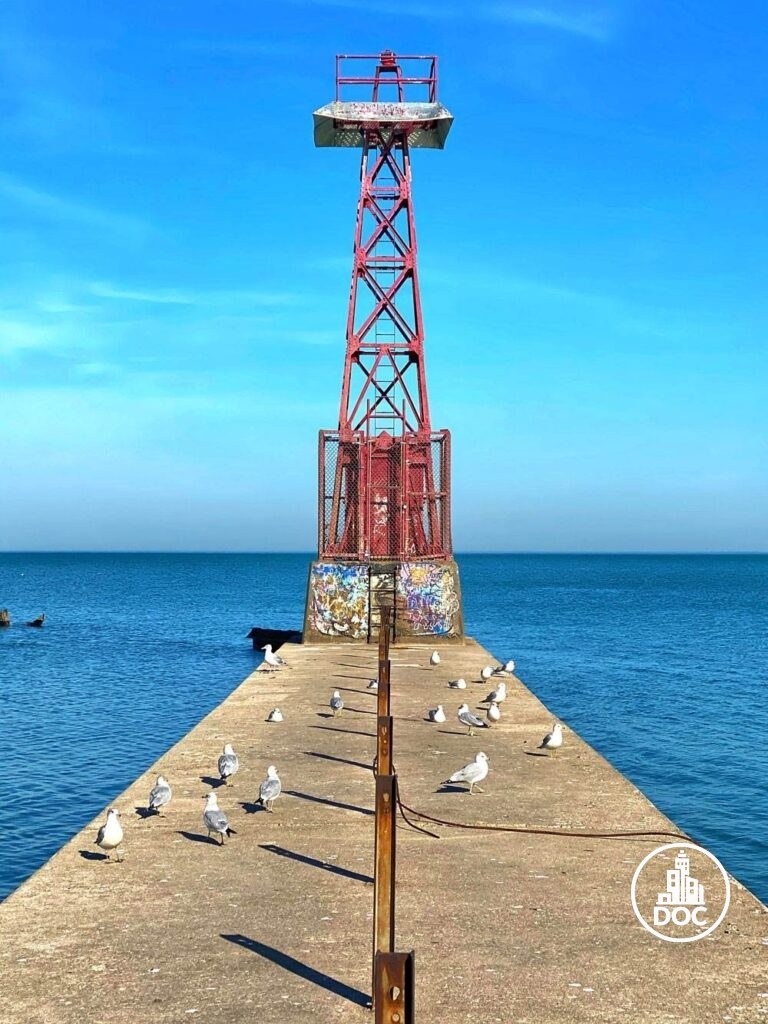 Lighthouse At Foster Avenue Beach Doorways of Chicago