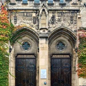 First Unitarian Church Of Chicago Doorway 2
