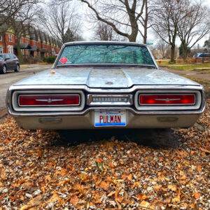 Vintage Silver Ford Thunderbird 1