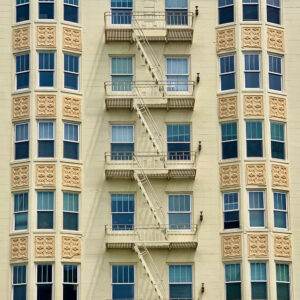 Building on Alamo Square