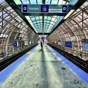 Green Line Cermak-McCormick Place Stop